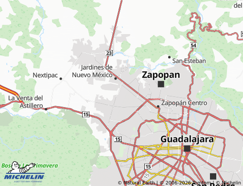 Mappa MICHELIN Colegio del Aire - ViaMichelin