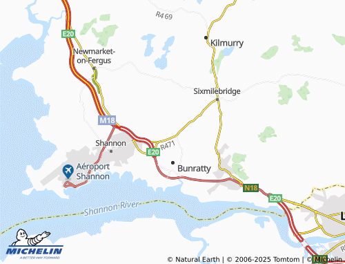 MICHELIN Deerpark map - ViaMichelin