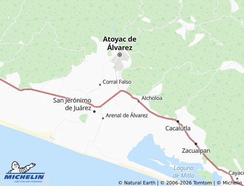 MICHELIN La Olímpica map - ViaMichelin