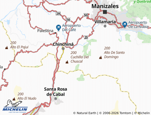 Carte MICHELIN Rincón Santo - ViaMichelin