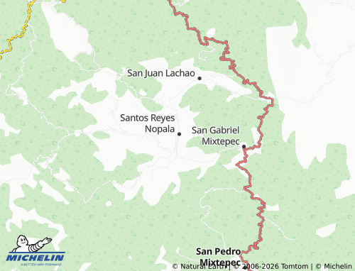 MICHELIN Santa Catarina map - ViaMichelin