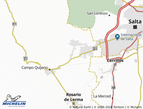 MICHELIN-Landkarte La Silleta - ViaMichelin