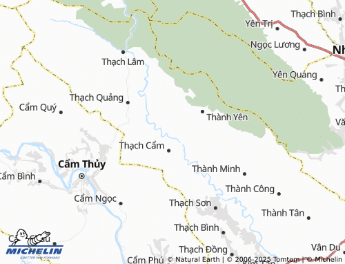 MICHELIN-Landkarte Thành Mỹ - ViaMichelin