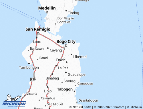 MICHELIN Libertad map - ViaMichelin