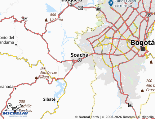 Mapa MICHELIN Villa Esperanza Centro - ViaMichelin