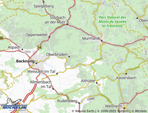Mapa MICHELIN Heslachhof - ViaMichelin