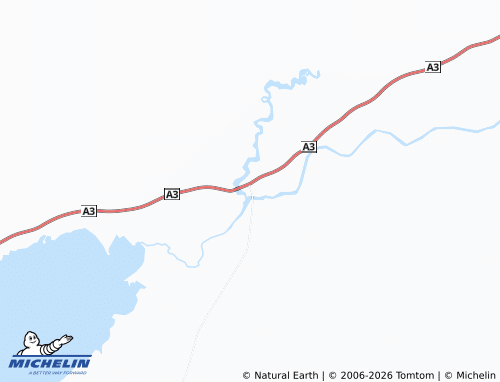 Mapa MICHELIN Toteng - ViaMichelin