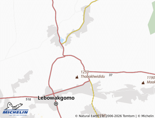 MICHELIN-Landkarte Stanplaas - ViaMichelin