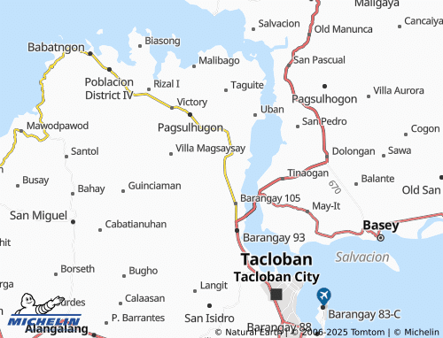Mappa MICHELIN Barangay 107 - ViaMichelin