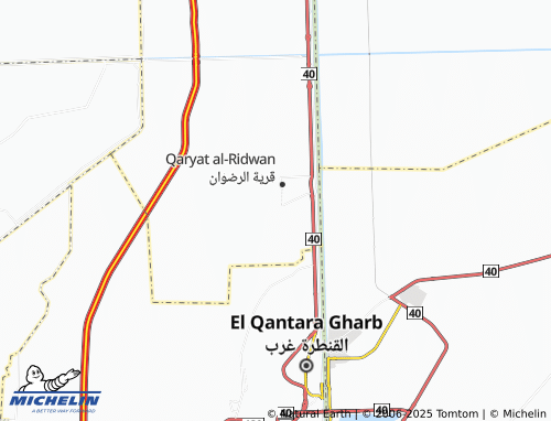 Mapa MICHELIN Qaryat Um Khalaf - ViaMichelin