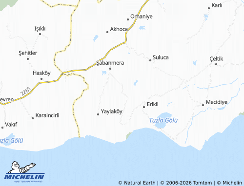 Mappa MICHELIN Körüklü - ViaMichelin