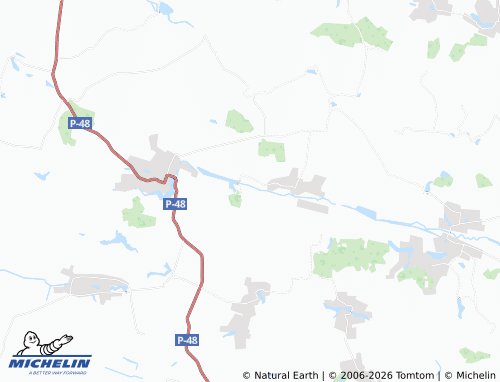 Mappa MICHELIN Mali Zherebky - ViaMichelin