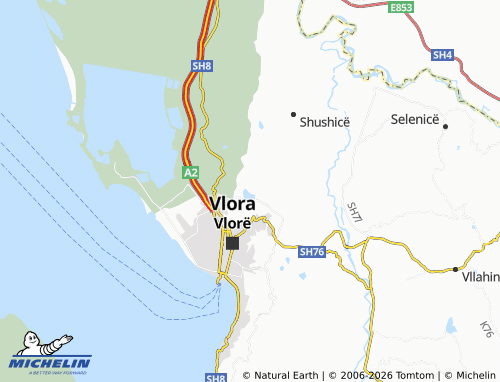 MICHELIN-Landkarte Babicë e Vogël - ViaMichelin