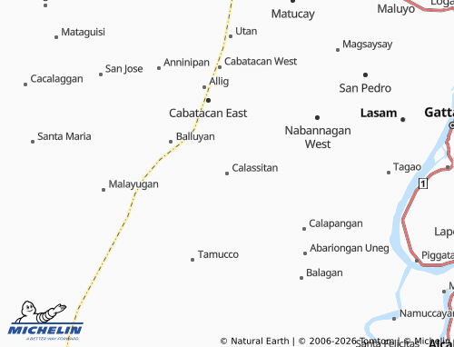 Mappa MICHELIN Calassitan - ViaMichelin