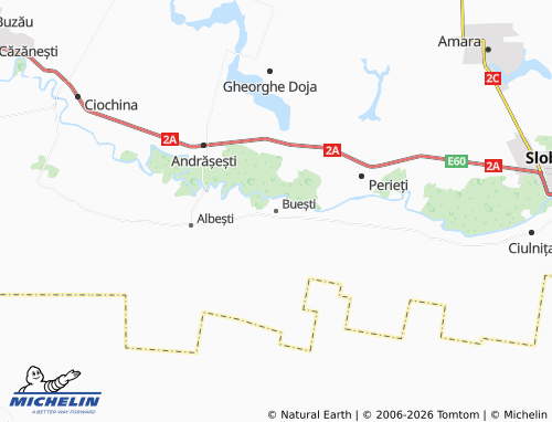 Mappa MICHELIN Buești - ViaMichelin