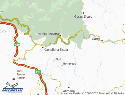 MICHELIN Fasanò map - ViaMichelin