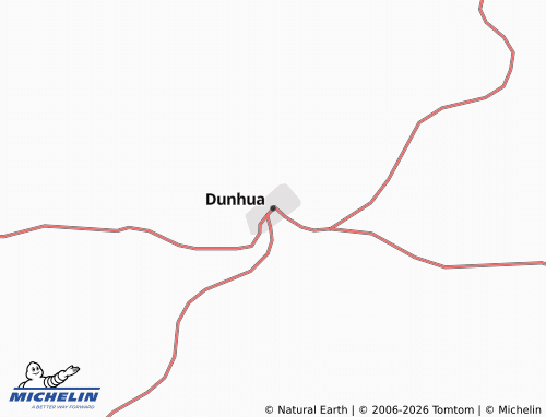 MICHELIN Dunhua map - ViaMichelin