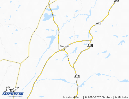 Mappa MICHELIN Mvurwi - ViaMichelin
