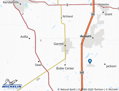 MICHELIN Altona map - ViaMichelin