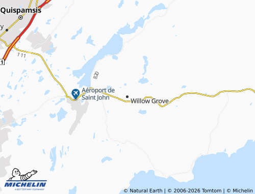 MICHELIN Willow Grove map - ViaMichelin