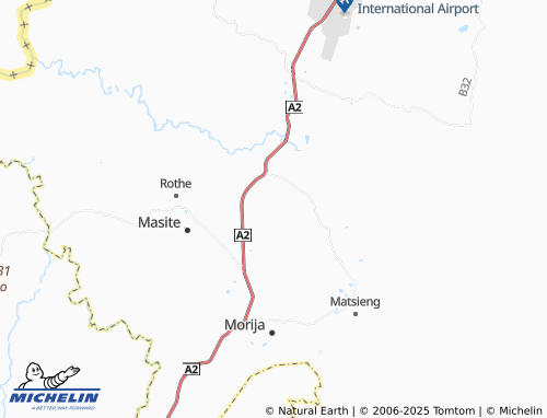 MICHELIN Majoematso map - ViaMichelin