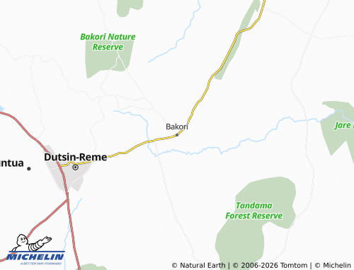 Mappa MICHELIN Bakori - ViaMichelin