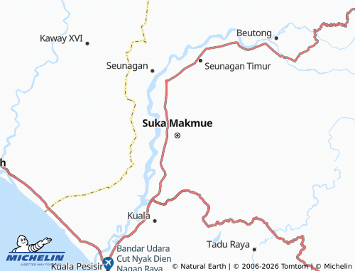 Mappa MICHELIN Suka Makmue - ViaMichelin