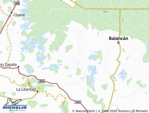 Mapa MICHELIN Vicente Guerrero - ViaMichelin