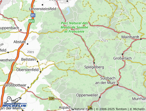 Carte MICHELIN Prevorst - ViaMichelin