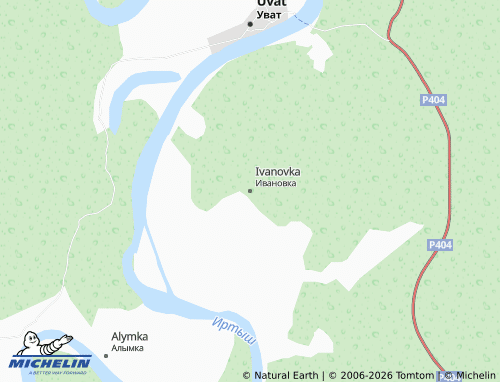 MICHELIN-Landkarte Ivanovka - ViaMichelin