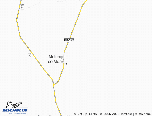 Mappa MICHELIN Canudos - ViaMichelin