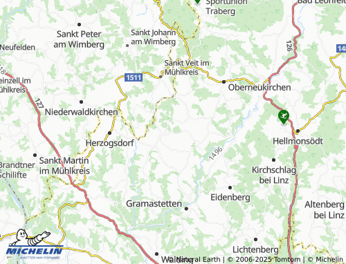MICHELIN-Landkarte Hofing - ViaMichelin