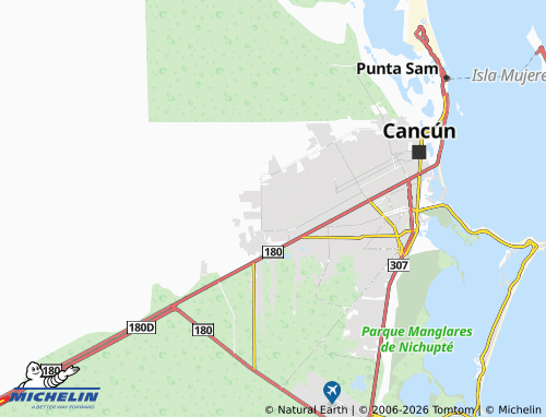 Mappa MICHELIN Paseo de Las Palmas - ViaMichelin