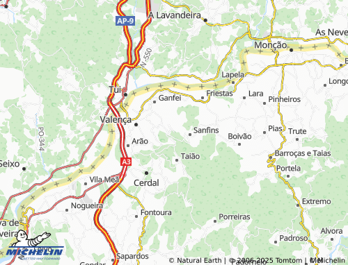 Mapa MICHELIN Santa Ana - ViaMichelin