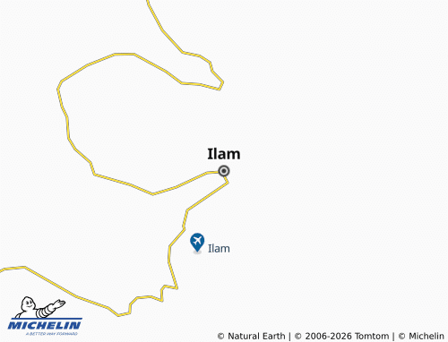 Kaart MICHELIN Ilam - ViaMichelin