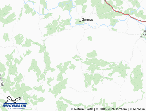 MICHELIN Mosarejos map - ViaMichelin