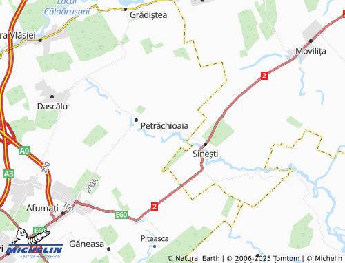 MICHELIN-Landkarte Măineasca - ViaMichelin