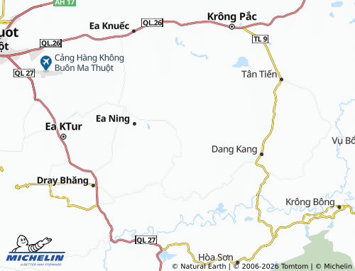 MICHELIN Cư Ê Wi map - ViaMichelin