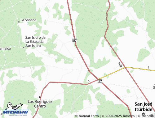 MICHELIN La Huerta 2 map - ViaMichelin