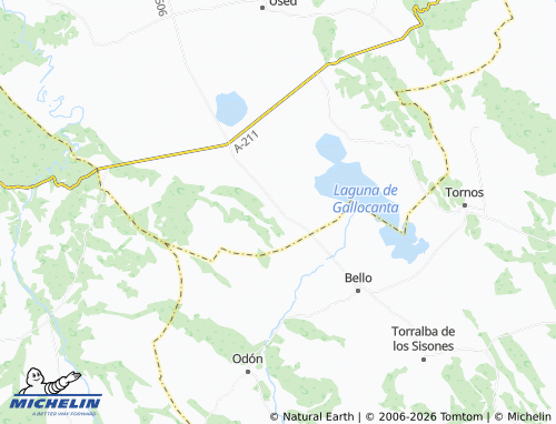 MICHELIN Las Cuerlas map - ViaMichelin