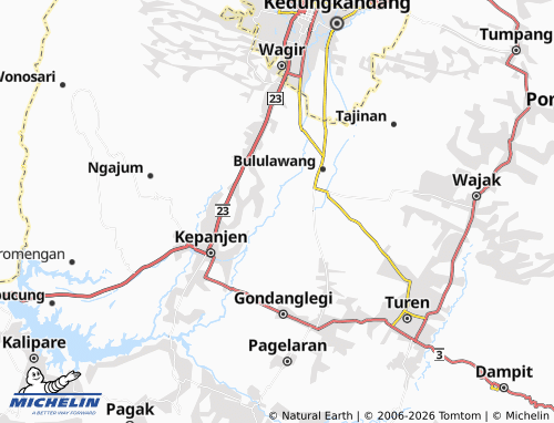 MICHELIN Sukonolo map - ViaMichelin