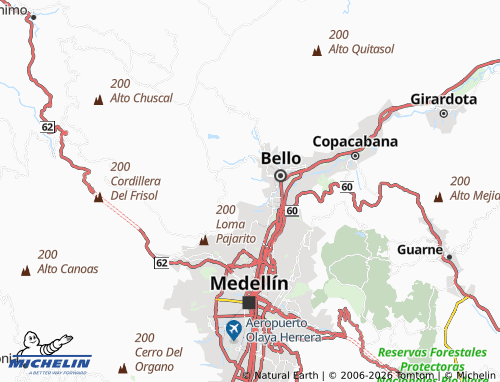 Carte MICHELIN Potrerito - ViaMichelin