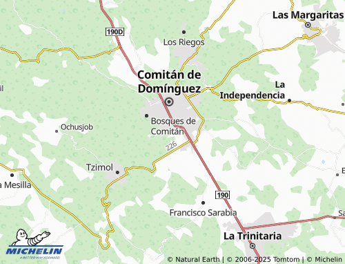 MICHELIN Ssa map - ViaMichelin