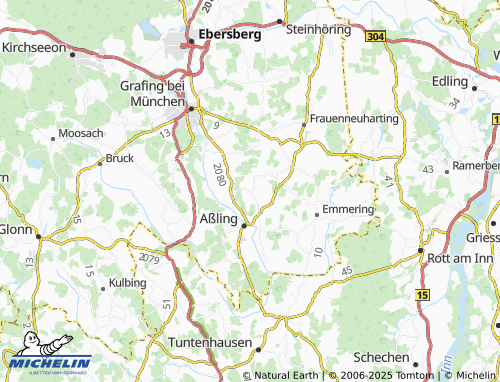 MICHELIN-Landkarte Pörsdorf - ViaMichelin