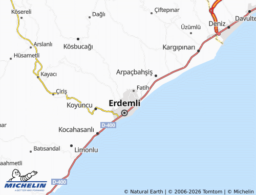 Mappa MICHELIN Tabiye - ViaMichelin