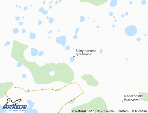 MICHELIN-Landkarte Suleymanovo - ViaMichelin
