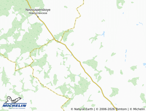 MICHELIN-Landkarte Poloma - ViaMichelin
