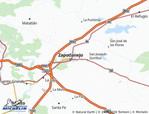 Mappa MICHELIN San José del Río - ViaMichelin