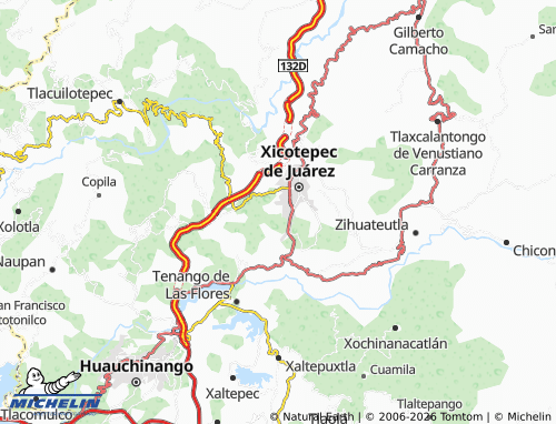 Mapa MICHELIN Lomas de Monte Cristo - ViaMichelin