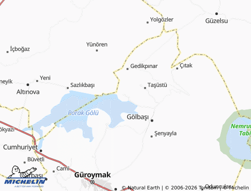 Mappa MICHELIN Özkavak - ViaMichelin